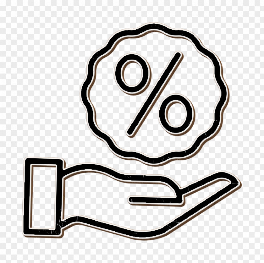Coloring Book Line Art Ecommerce Icon Offer Sale PNG