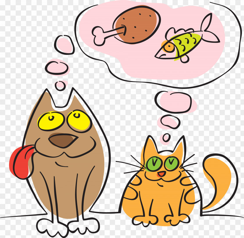 Dream Cat Dog Cartoon PNG