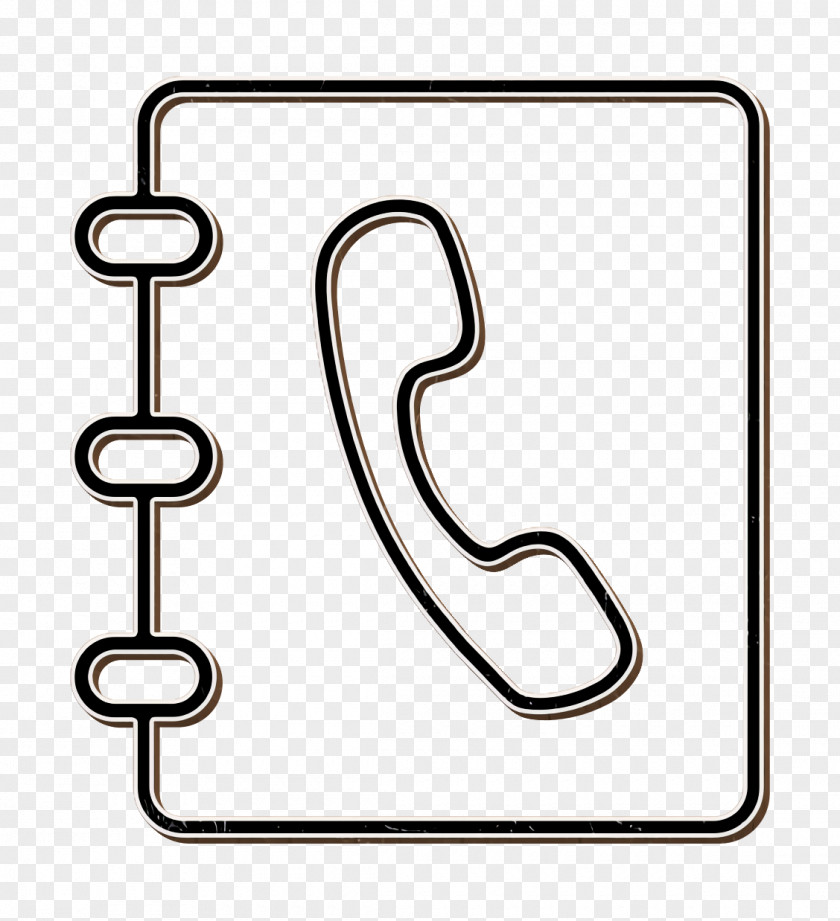Phone Book Icon Office Notepad PNG