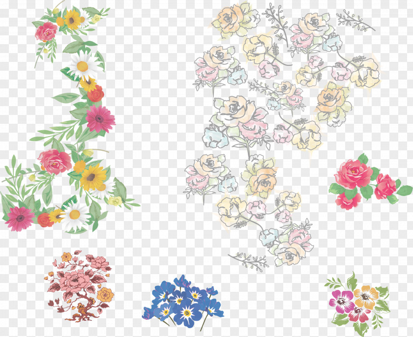 Wildflower Pedicel Floral Design PNG