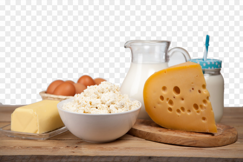 Bread And Milk On The Chopping Block Breakfast Food Energy Dairy Product Cow's PNG