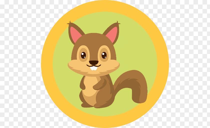 Cartoon Fox Deer Squirrel Vector Graphics Illustration Animal PNG