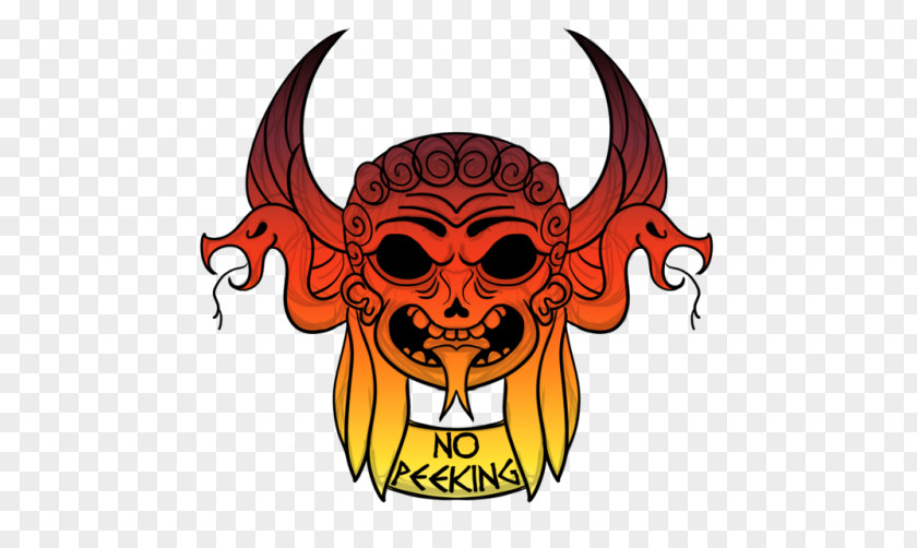 Demon Skull Clip Art PNG