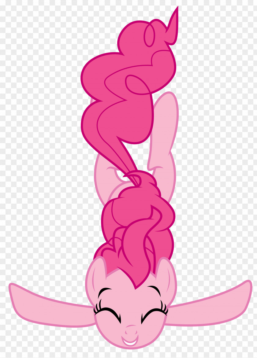 Falling Down Pinkie Pie Applejack Sticker Pony Horse PNG