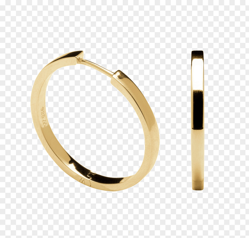 Gold Earring Plating Silver Millesimal Fineness PNG