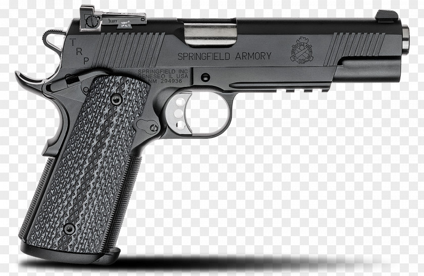 Handgun Springfield Armory .45 ACP M1911 Pistol Automatic Colt PNG
