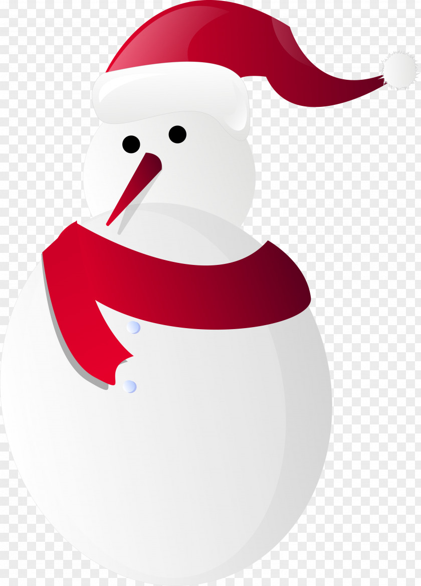 Snowman Santa Claus Christmas Decoration Ornament PNG