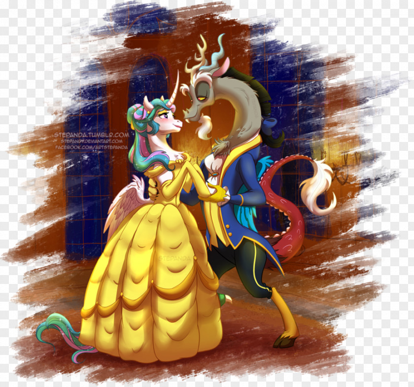 The Old Man Who Fell And Bled Belle Beast Princess Celestia Disney Art PNG