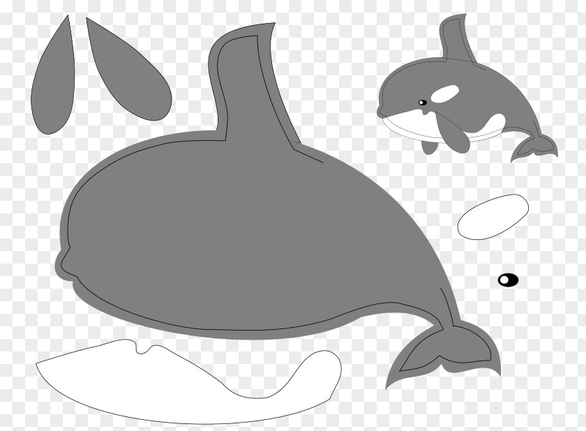 Dolphin Sewing Killer Whale Stitch Pattern PNG