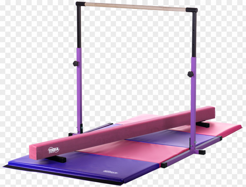 Gymnastics Balance Beam Mat Sporting Goods Exercise Equipment PNG