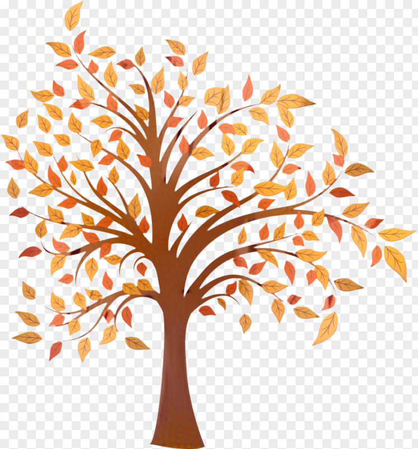 Plane Deciduous Autumn Tree Branch PNG