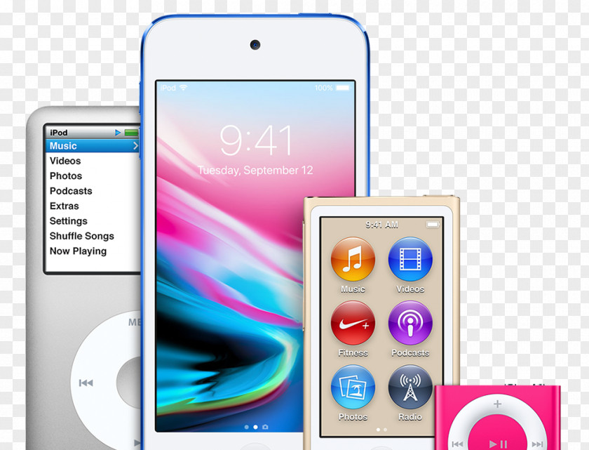 Apple IPod Touch Shuffle Nano Classic PNG