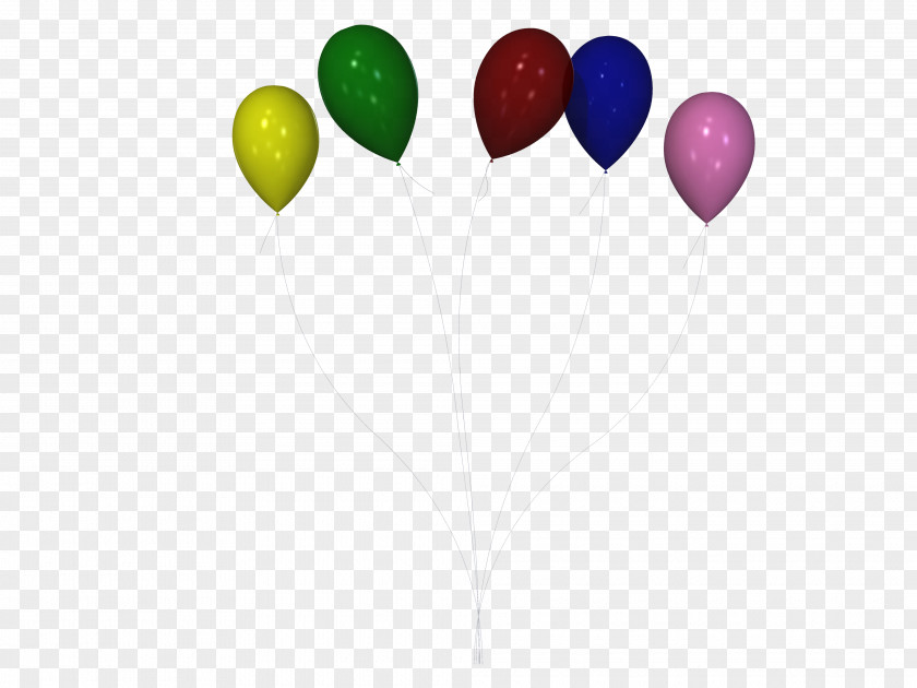 Birthday Balloon Party Hat PNG