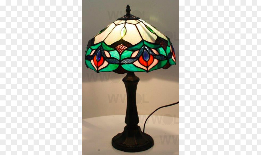 Lamp Shades Window Table Green PNG