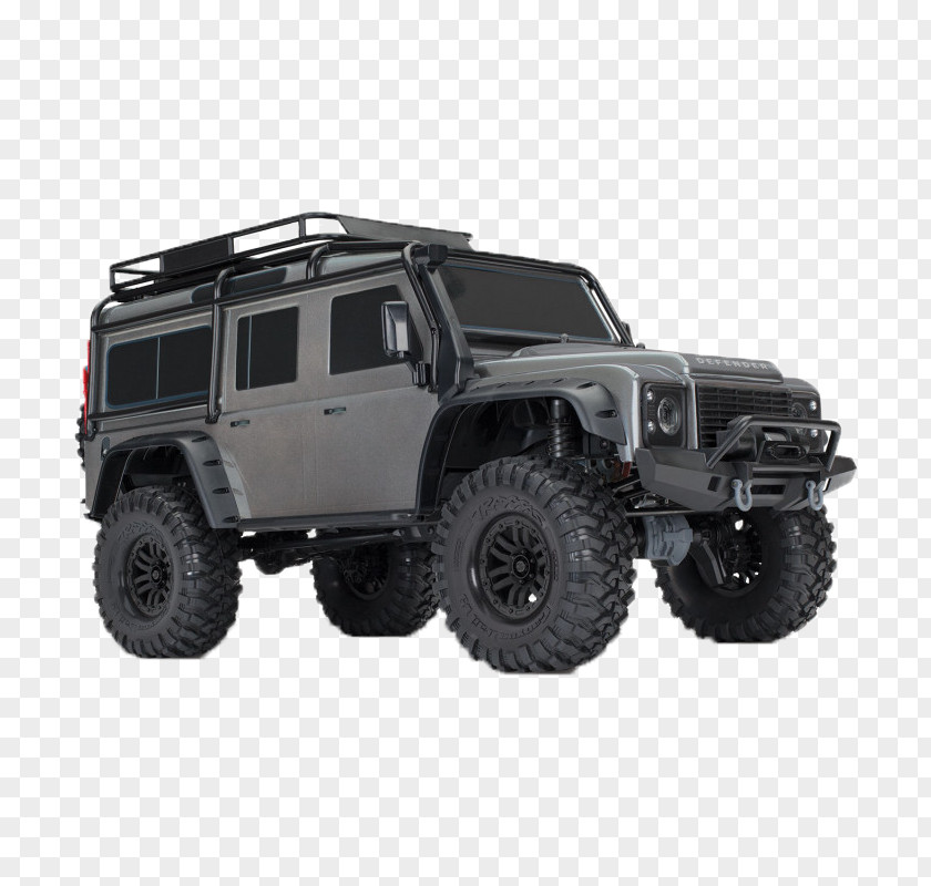 Land Rover Defender Traxxas TRX-4 Scale And Trail Crawler Rock Crawling Four-wheel Drive PNG