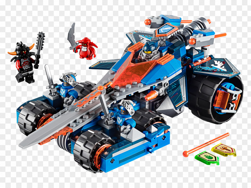 LEGO 70315 NEXO KNIGHTS Clay's Rumble Blade Lego Minifigure Toy Retail PNG