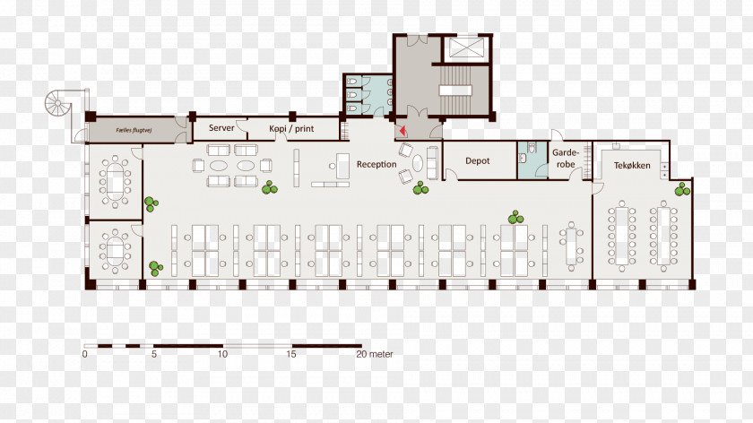 Line Electrical Network Floor Plan Organization PNG