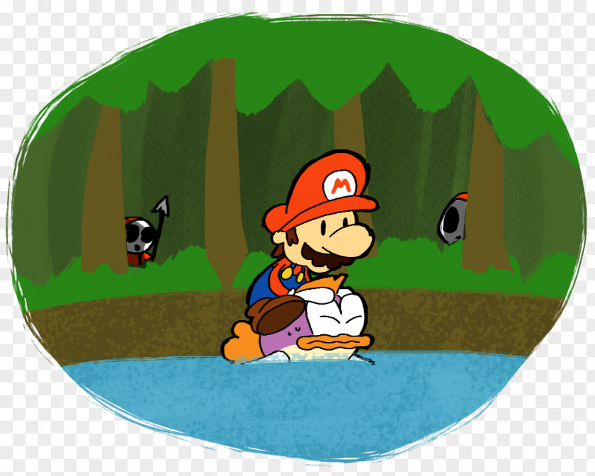 Mario Paper Mario: The Thousand-Year Door Nintendo 64 Series PNG