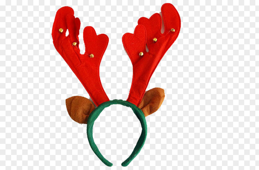 Reindeer Antler Christmas Rudolph PNG