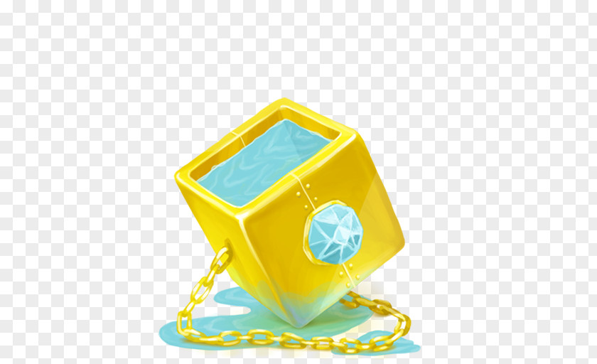 Box 21 Water Diamond Yellow PNG