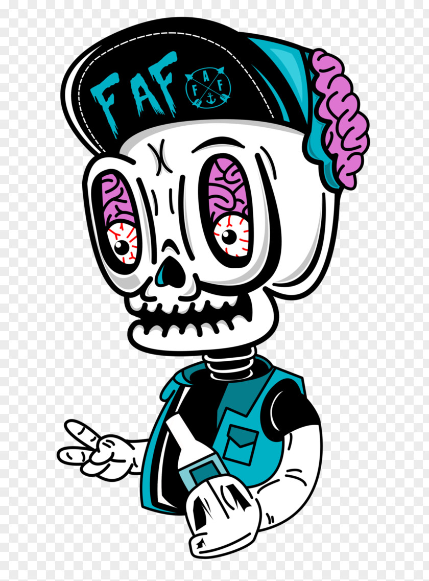 Creative Skull Skateboard Volcom Neff Headwear T-shirt Longboard PNG