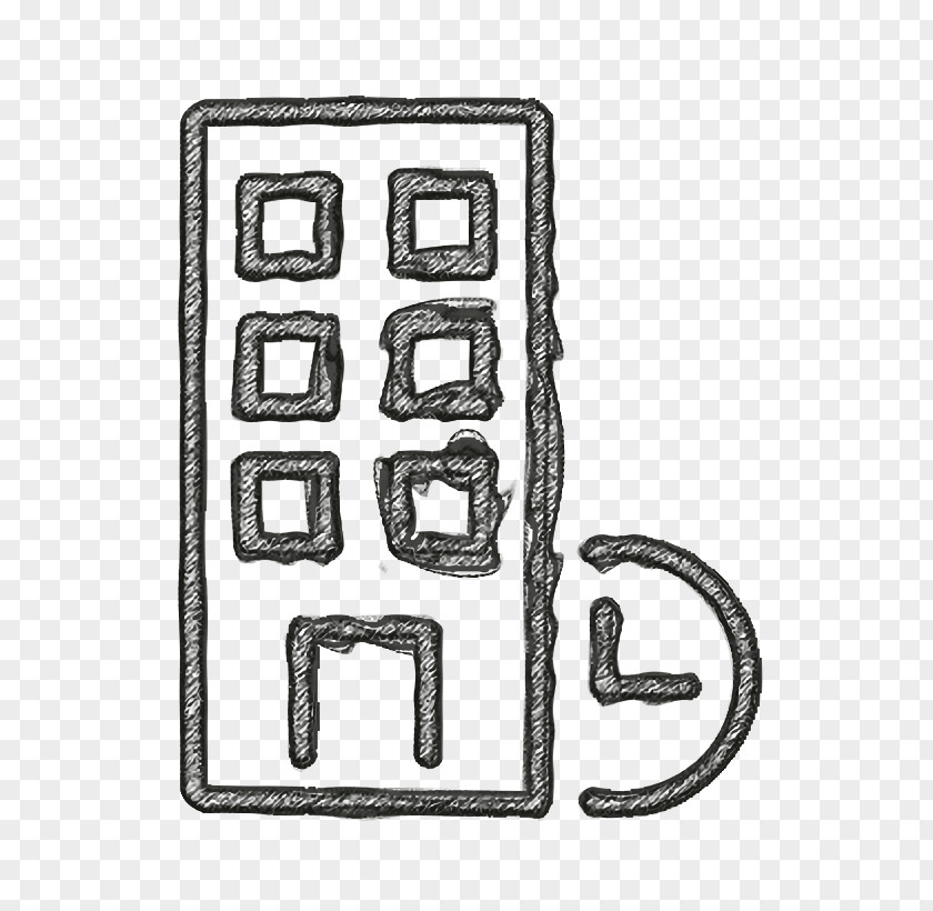 Metal Rectangle Duration Icon Hotel PNG