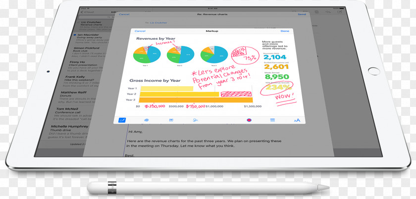 OneNote Apple Pencil MacBook Pro IPad PNG