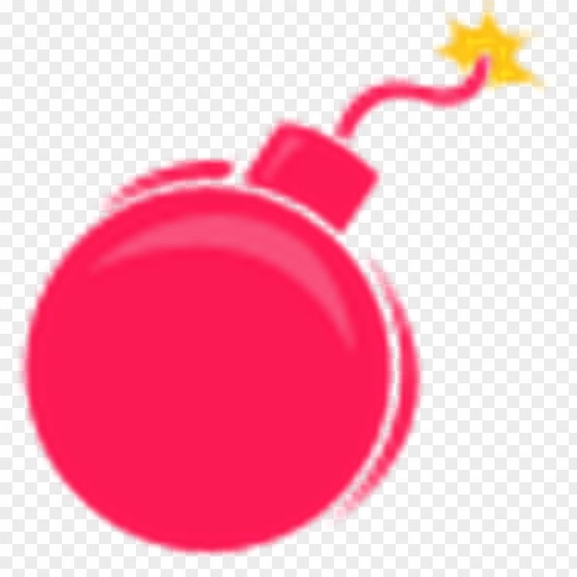 Bomb Magenta Pink Red PNG