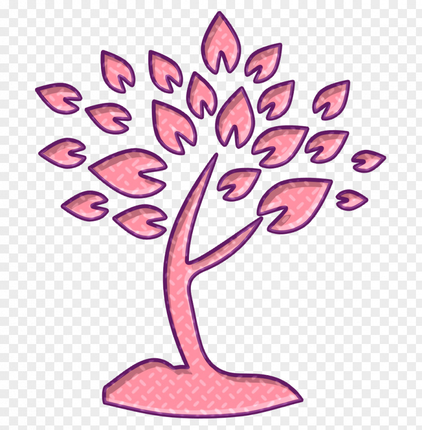 Ecologicons Icon Tree With Many Leaves Leaf PNG