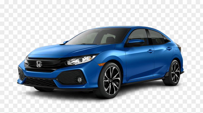 Honda 2018 Civic LX Manual Hatchback Car Front-wheel Drive PNG