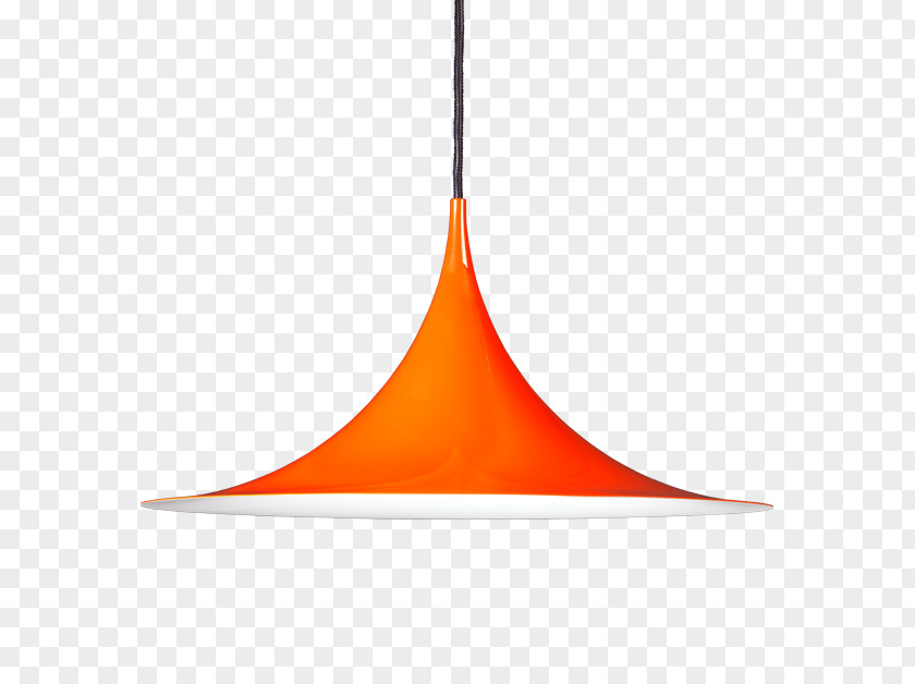 Orange Gubi Semi Suspension Black White PNG