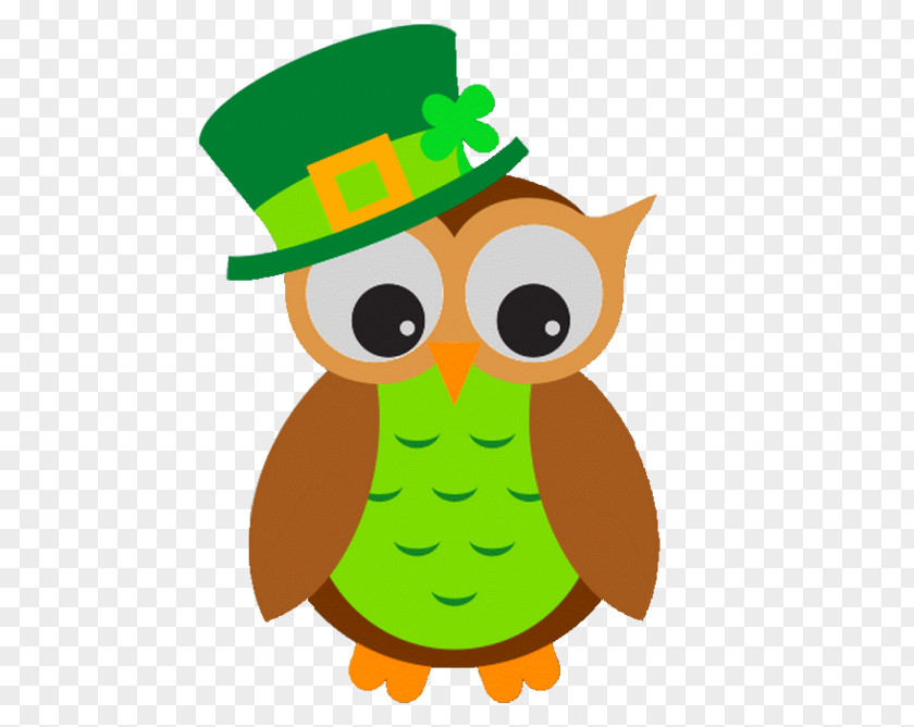 Owl Saint Patrick's Day State Patty's Clip Art PNG