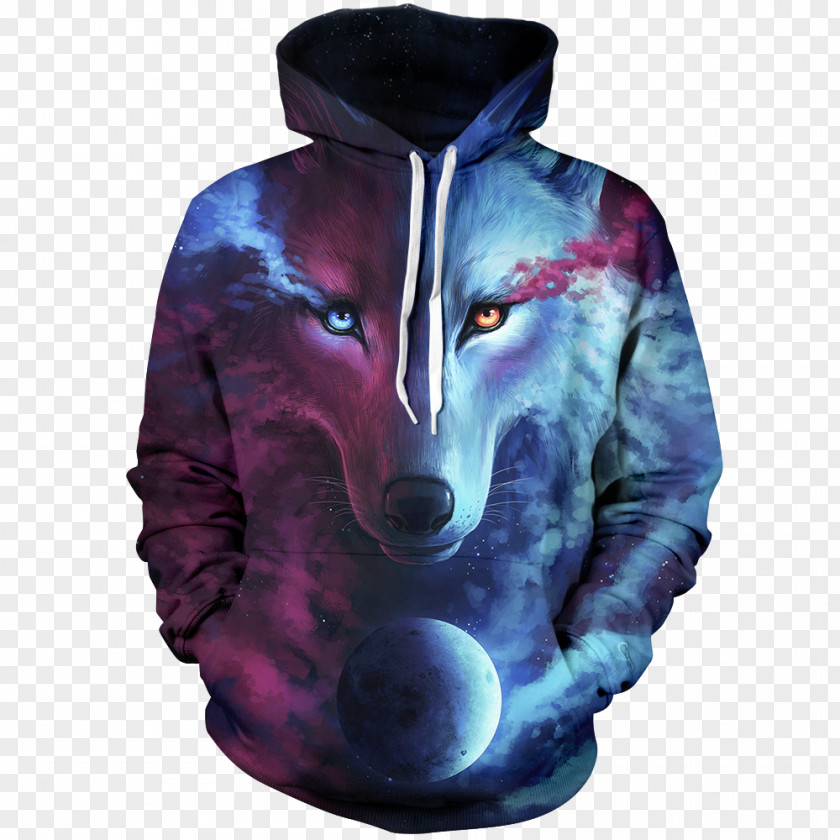 T-shirt Hoodie Gray Wolf Bluza Clothing PNG