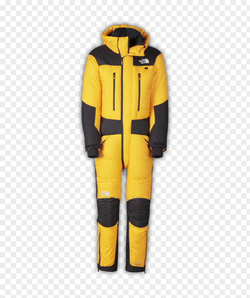 Yellow Jacket Hoodie The North Face Parka Coat PNG