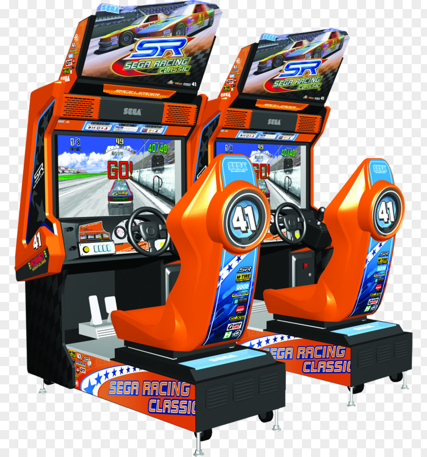 Daytona USA Final Furlong Sonic & Sega All-Stars Racing Arcade Game PNG