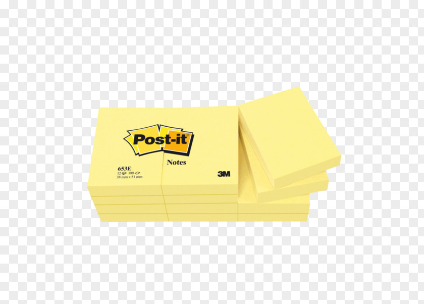 Hsm51 Post-it Note Brand Yellow 3M PNG