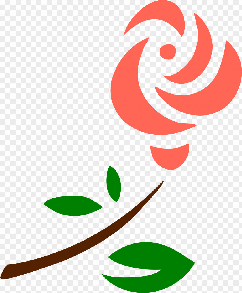RISE Rose Symbol Clip Art PNG