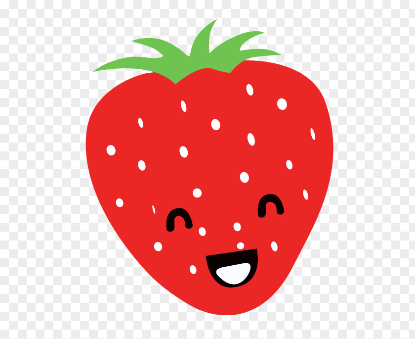 Strawberry Cartoon Smiley Fruit Computer File PNG