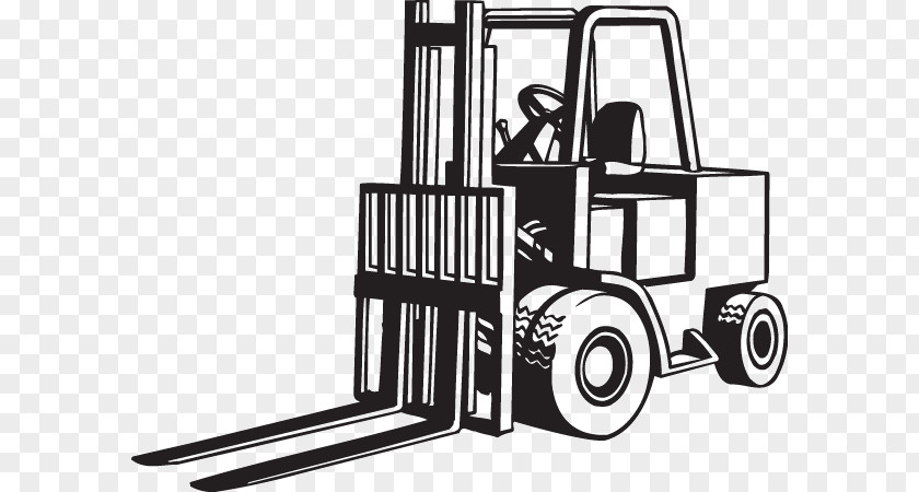 Forklift Heavy Machinery Architectural Engineering Industry Clip Art PNG