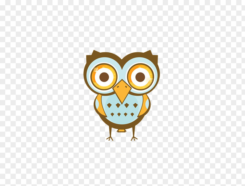 Funny Bird Owls In The Family PNG