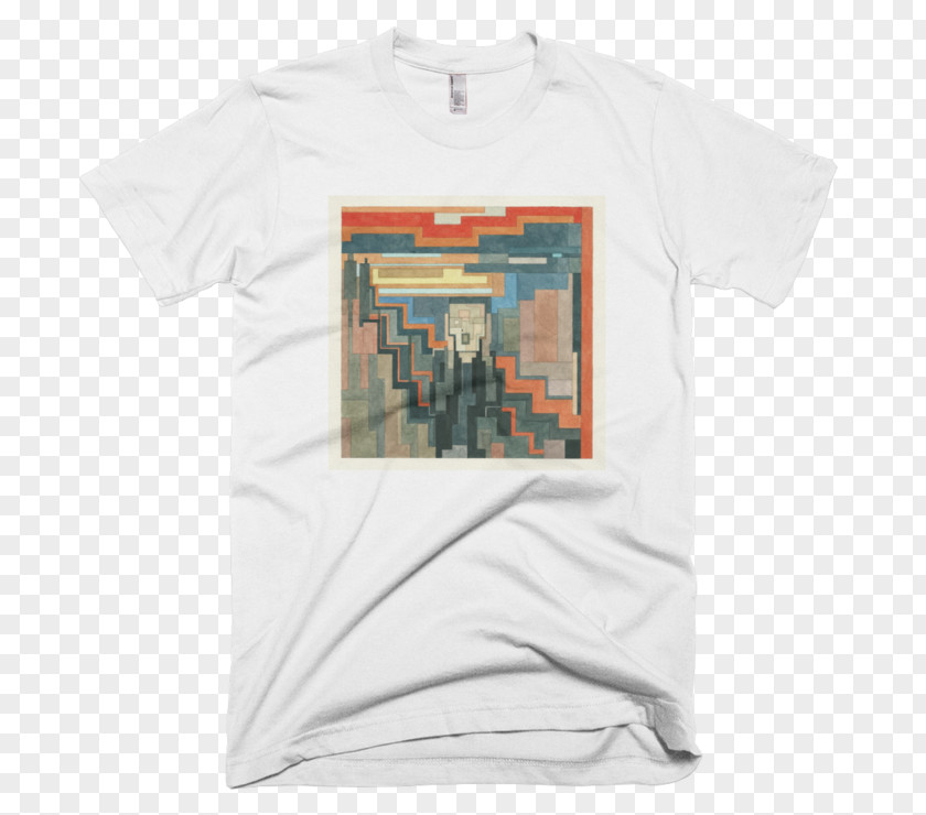 Hand-painted City Building T-shirt Clothing Sleeve American Apparel PNG