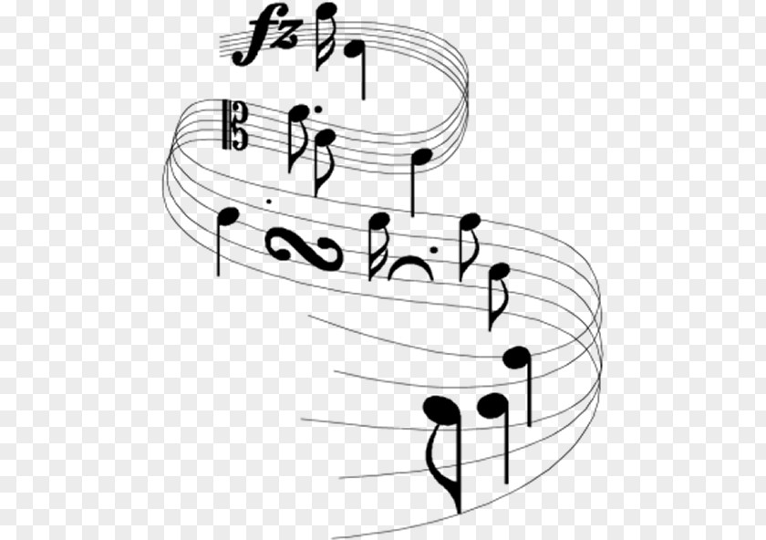 Musical Note Staff Notation Theatre PNG