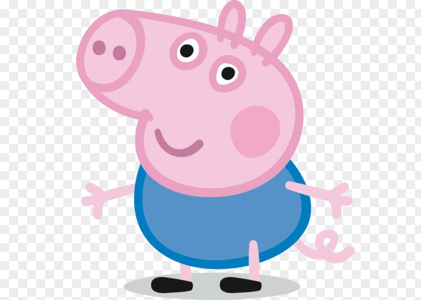 PEPPA PIG Daddy Pig Animated Cartoon PNG