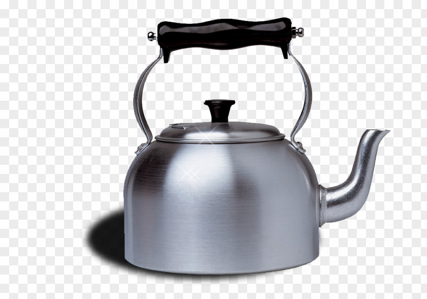 Portable Stainless Steel Kettle Metal Tableware PNG