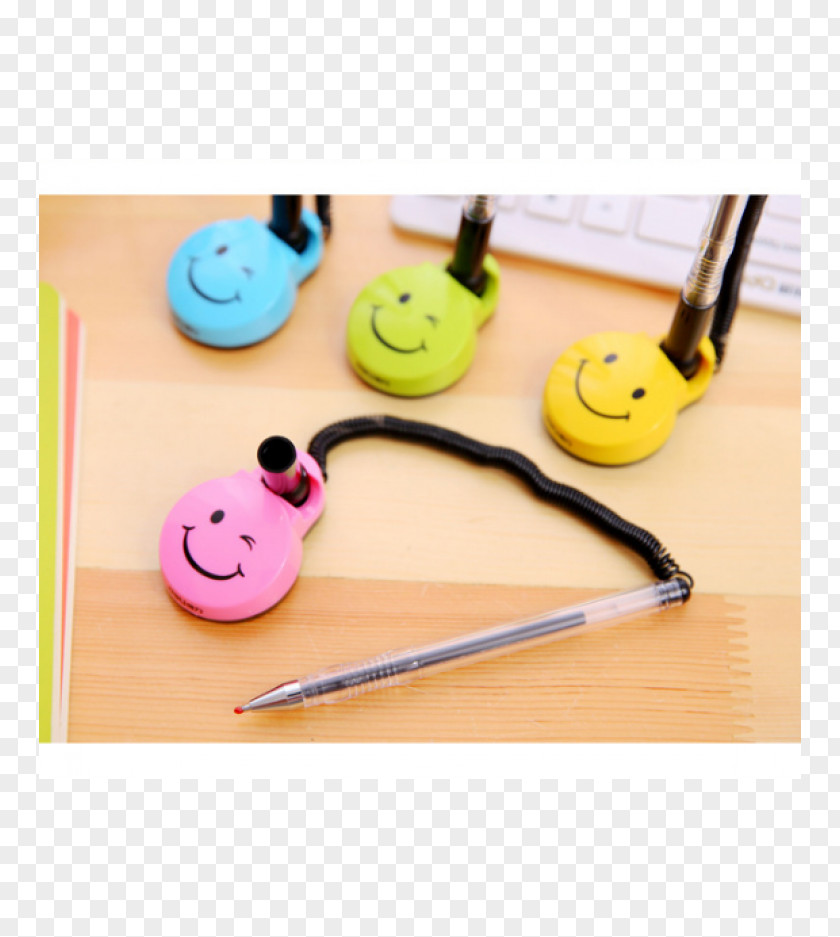 Smiley Ballpoint Pen Emoticon Writing Implement PNG