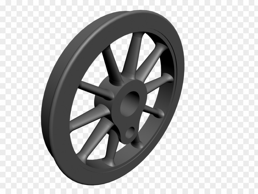 Train Alloy Wheel Spoke Rail Transport Tire PNG