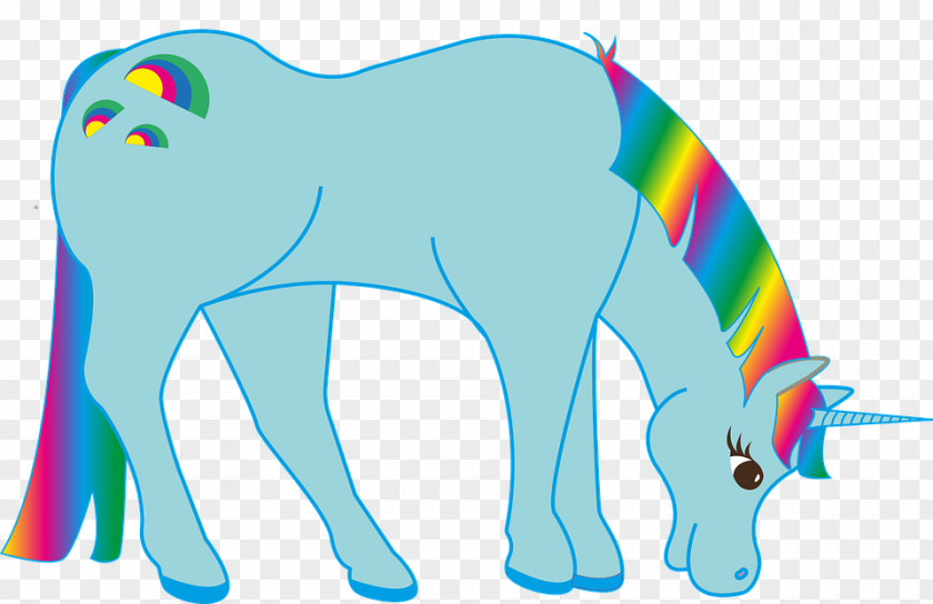 Unicorn Rainbow Pony PNG