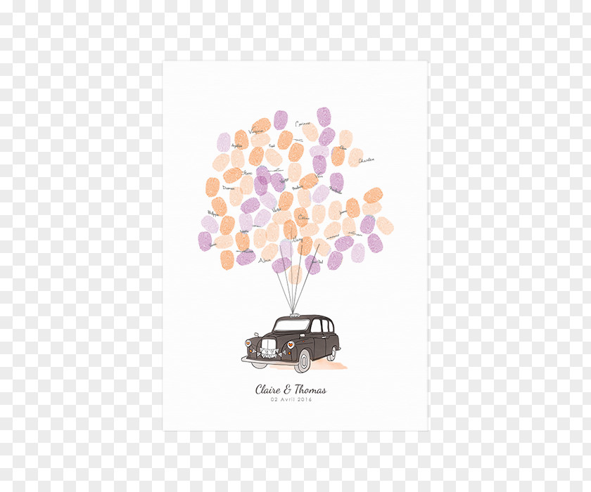Wedding Guestbook Marriage Car PNG