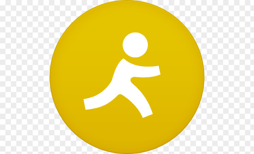 Aim Text Symbol Yellow PNG