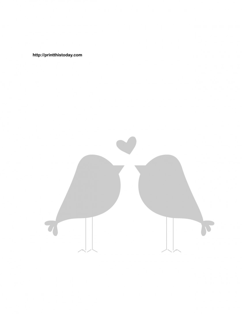 Bird Print Cliparts Owl Stencil Love Clip Art PNG